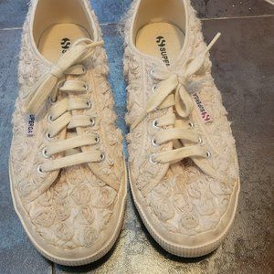 Superga Embellished Sneakers - Sz 9